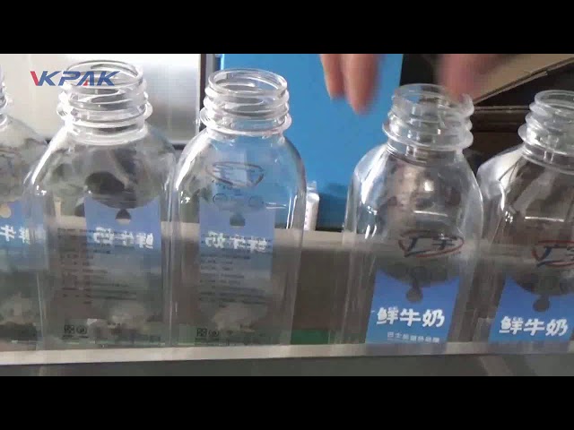 Automatische dubbelzijdige plastic vierkante fles etiketteermachine