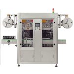 Dual Lane Automatische PVC-krimpkoker-labelapplicator-machine